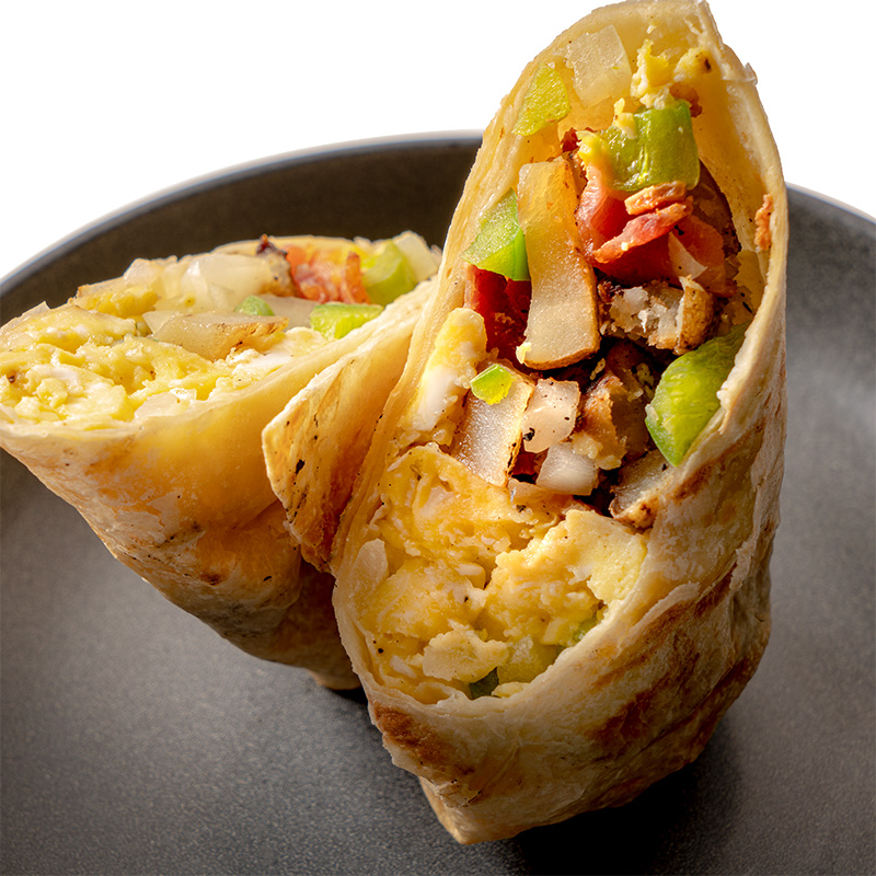 Breakfast burrito from All in Meals