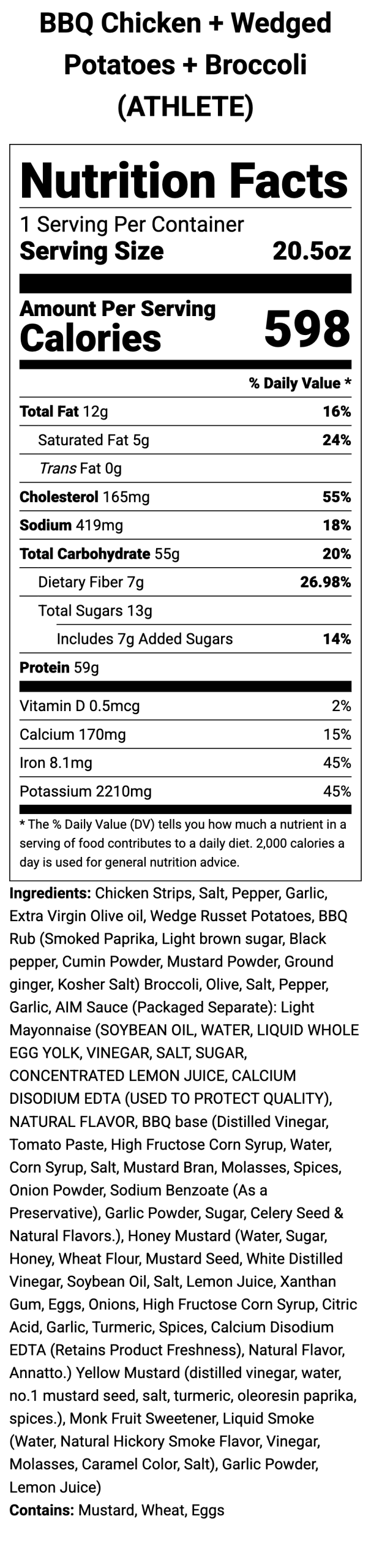 BBQ Chicken + Wedged Potatoes + Broccoli - Image 4