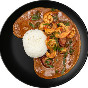 Gumbo + Jasmine Rice