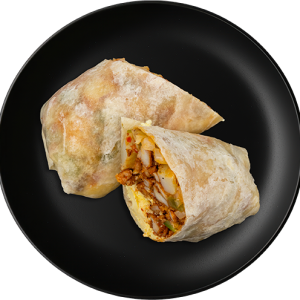 Chorizo Chicken Breakfast Burrito