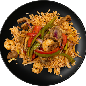 Shrimp & Beef Fajita Bowl